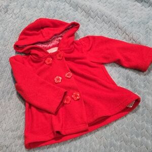 Cozy Red Kids Jacket